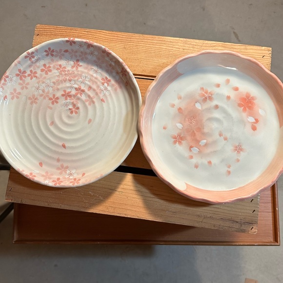 Vintage Dining Vintage Plates From Japan Poshmark